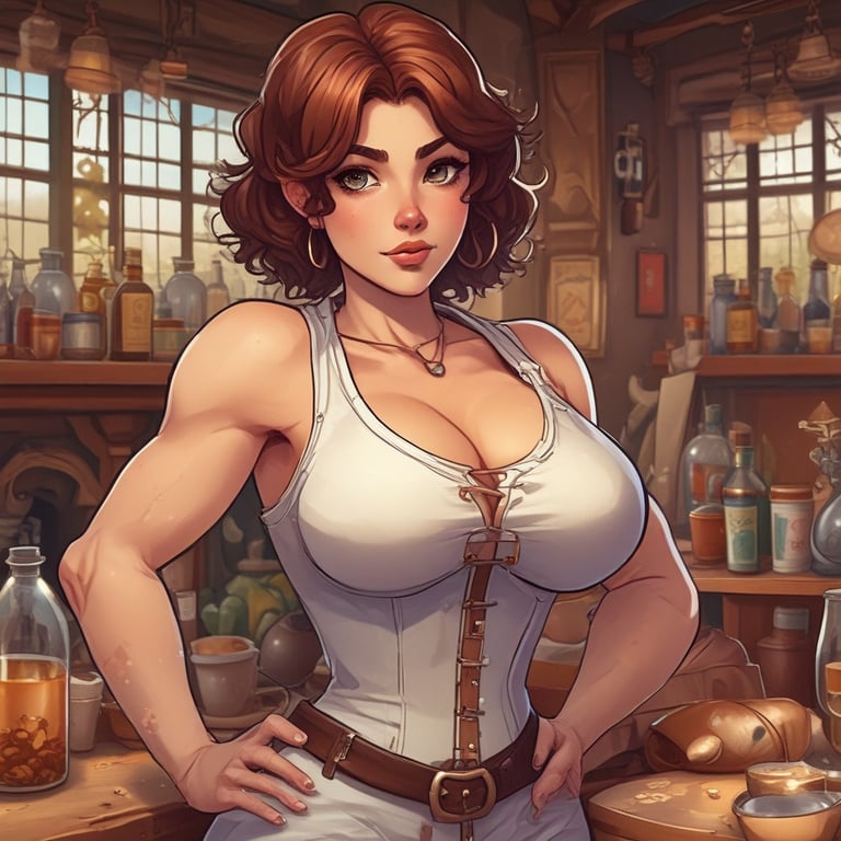 Cover art for Kegs and Kobolds, a tavern scenario on AI Dungeon