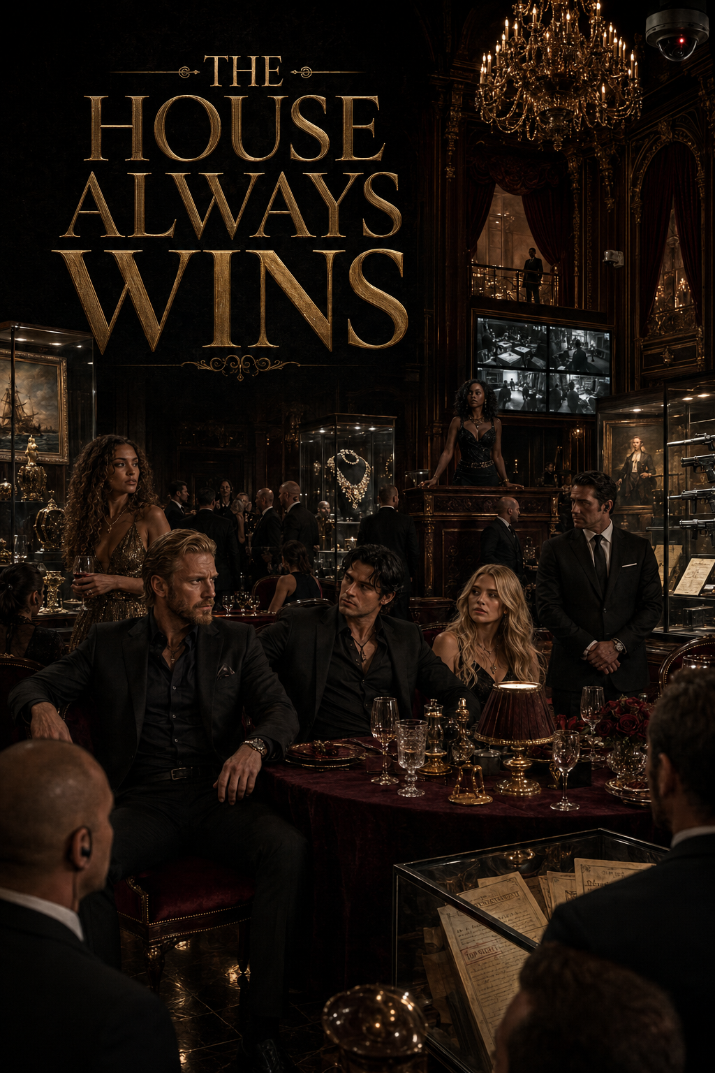 Cover art for The House Always Wins, a spy scenario on AI Dungeon