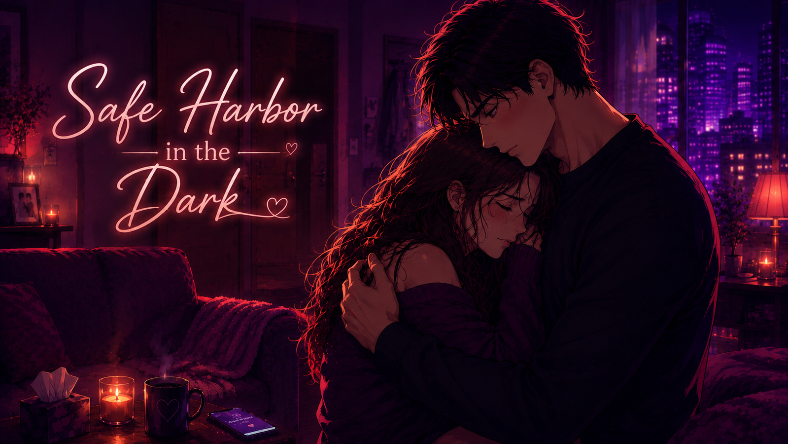 Cover art for Safe Harbor in the Dark on AI Dungeon