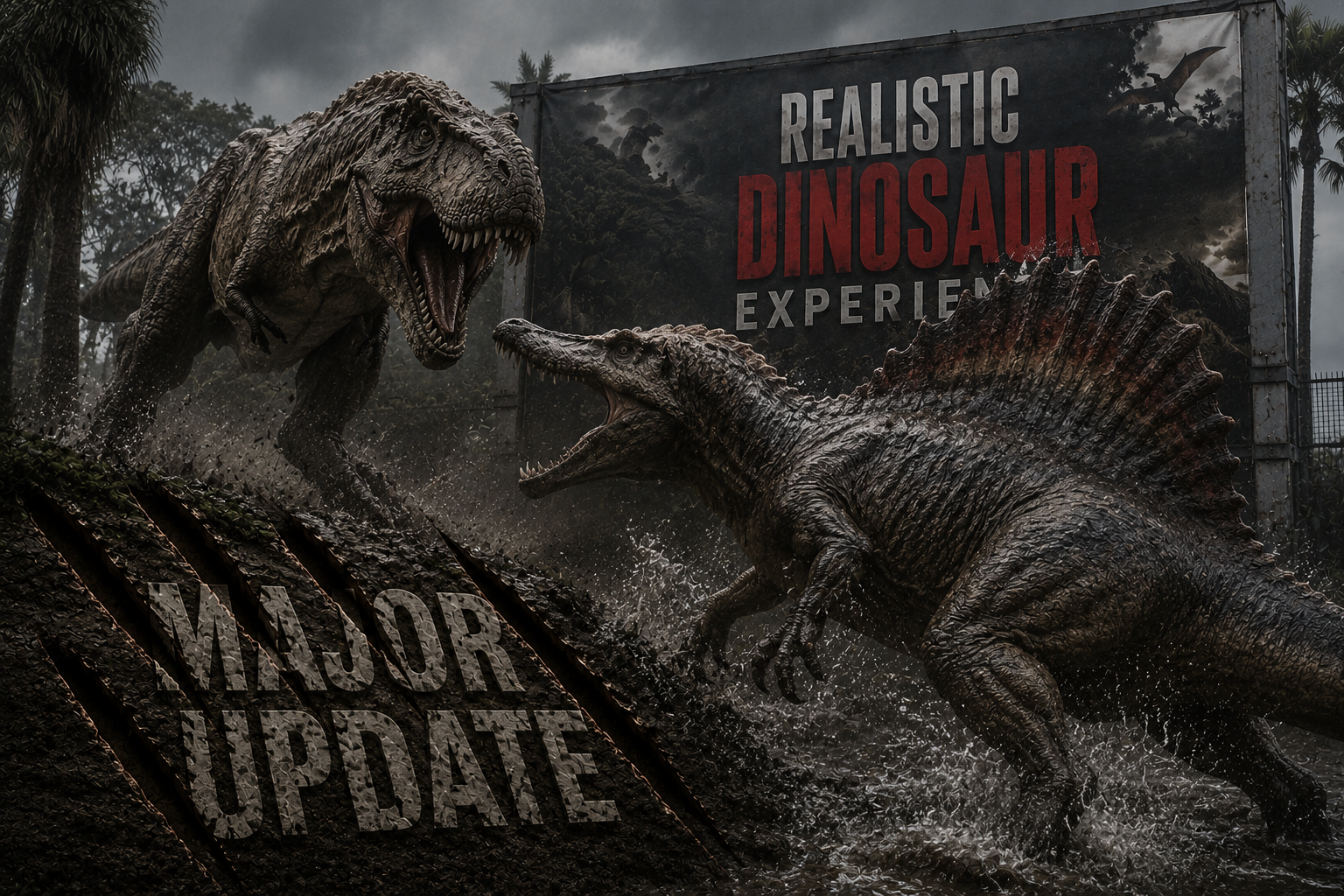 Cover art for Realistic Dinosaur, a dinosaur prehistoric scenario on AI Dungeon