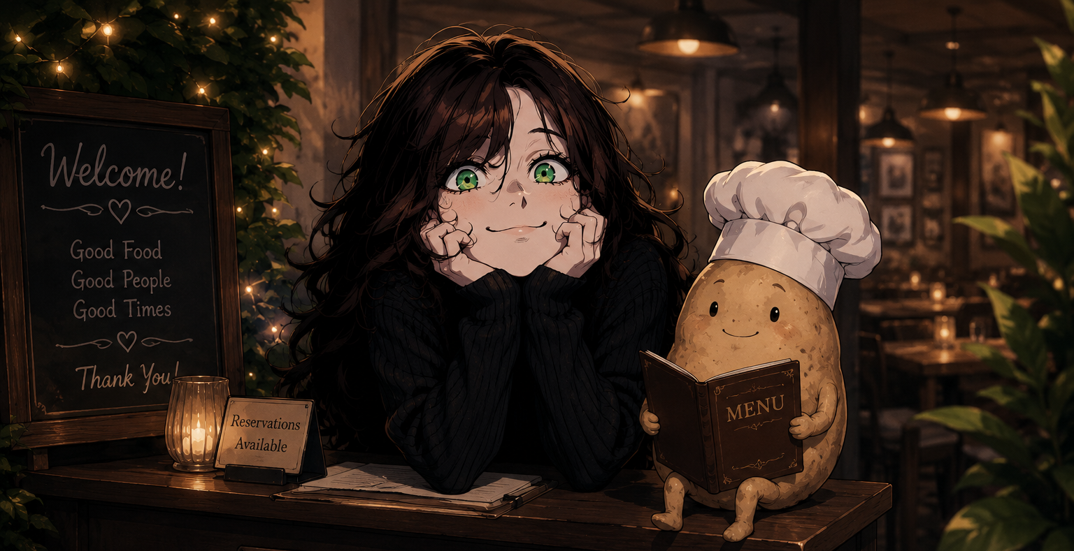 Cover art for YE.Serve Anything Resturant Sandbox, a sandbox scenario on AI Dungeon