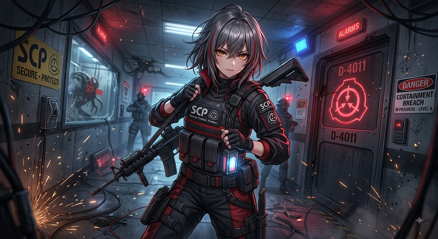 Cover art for SCP RPG MEGA on AI Dungeon