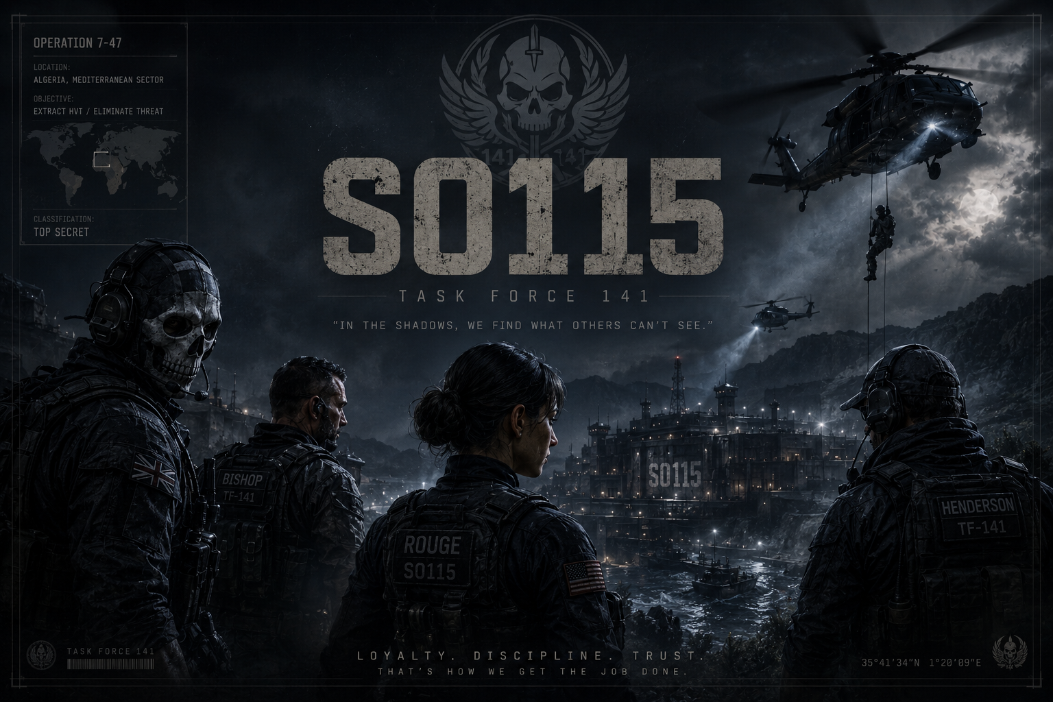 Cover art for Rouge_SO115, a military scenario on AI Dungeon