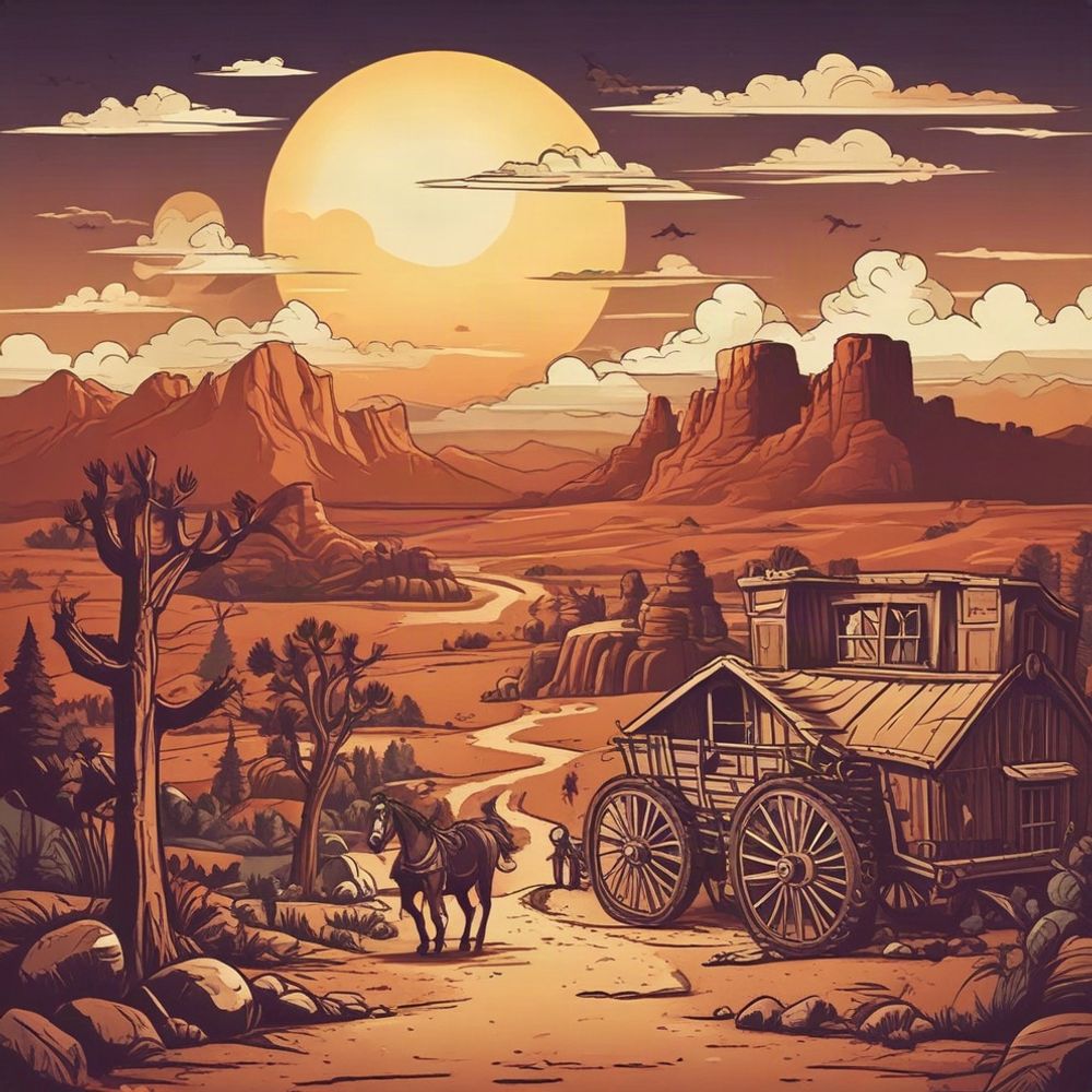 Cover art for The red redeemer, a sheriff scenario on AI Dungeon