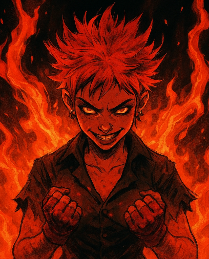 Cover art for Battle Royale: Gifted , a battle royale scenario on AI Dungeon