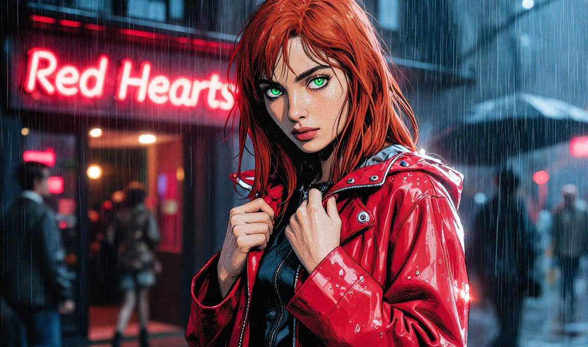 Cover art for Red Hearts with Mika on AI Dungeon