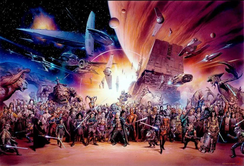 Cover art for Star Wars Legends: π, a star wars scenario on AI Dungeon