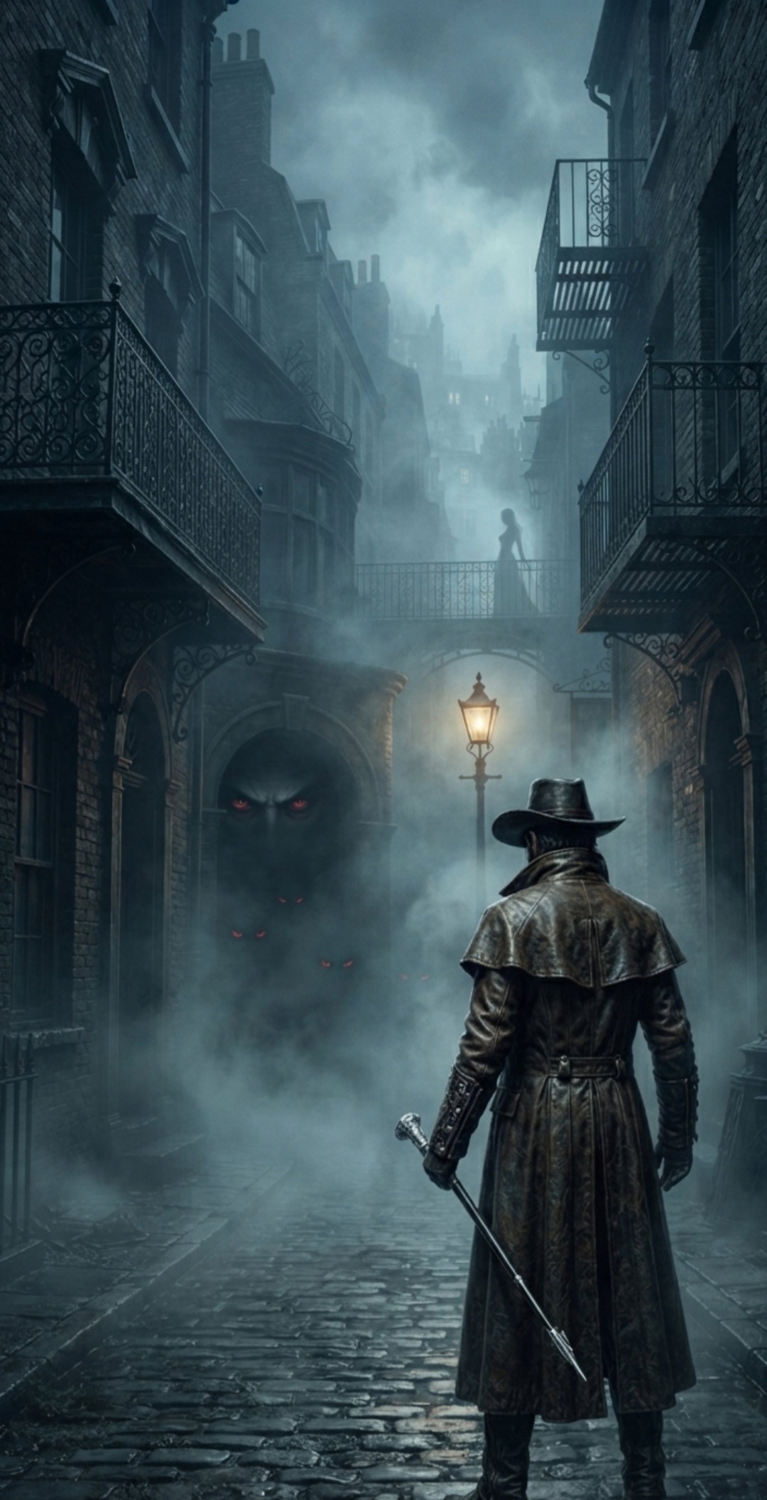 Cover art for A Neblina de Londres, a vampiros ficcao scenario on AI Dungeon