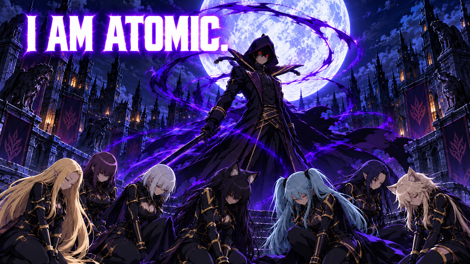Cover art for Eminence in Shadow: I Am Atomic, an eminence in shadow scenario on AI Dungeon