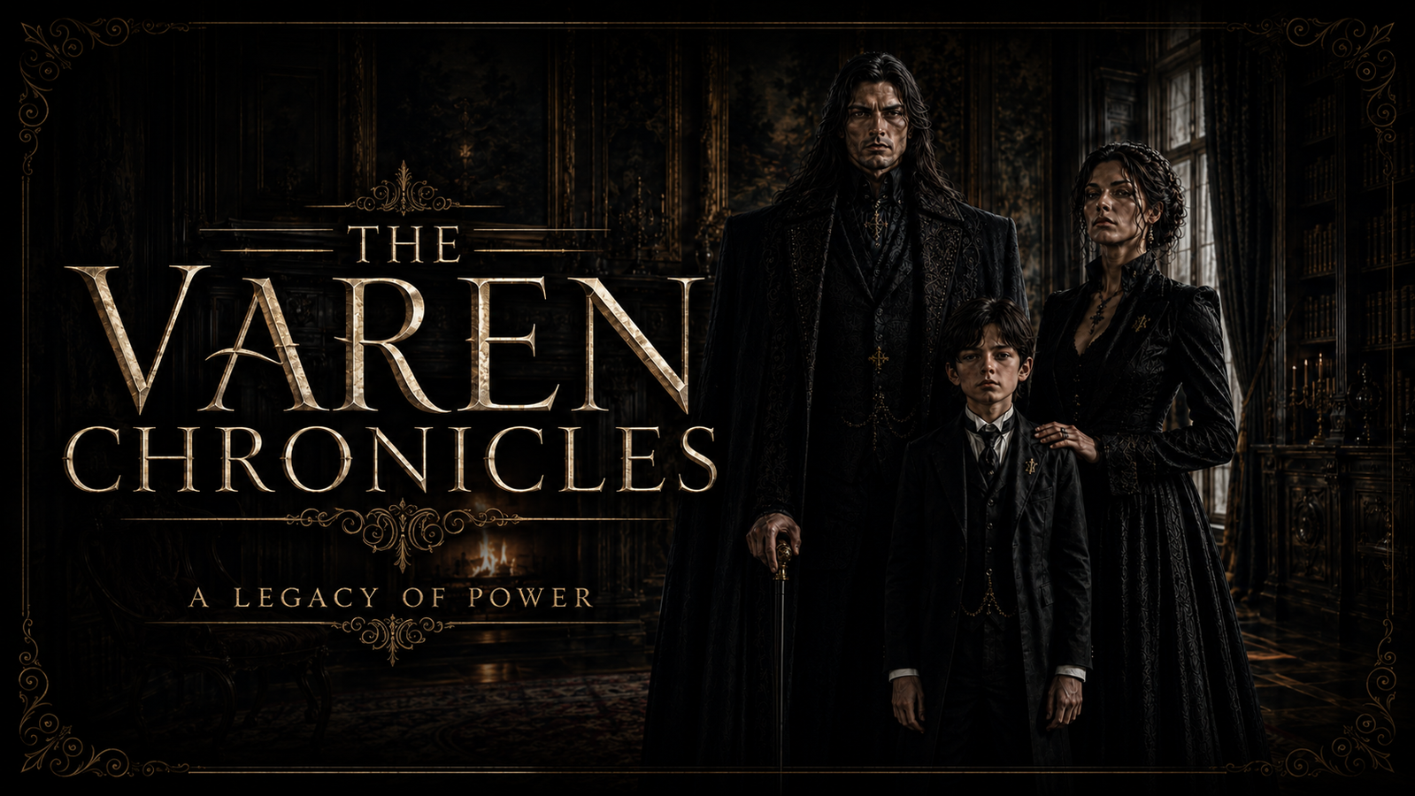 Cover art for The Varen Chronicles, a fantasy scenario on AI Dungeon