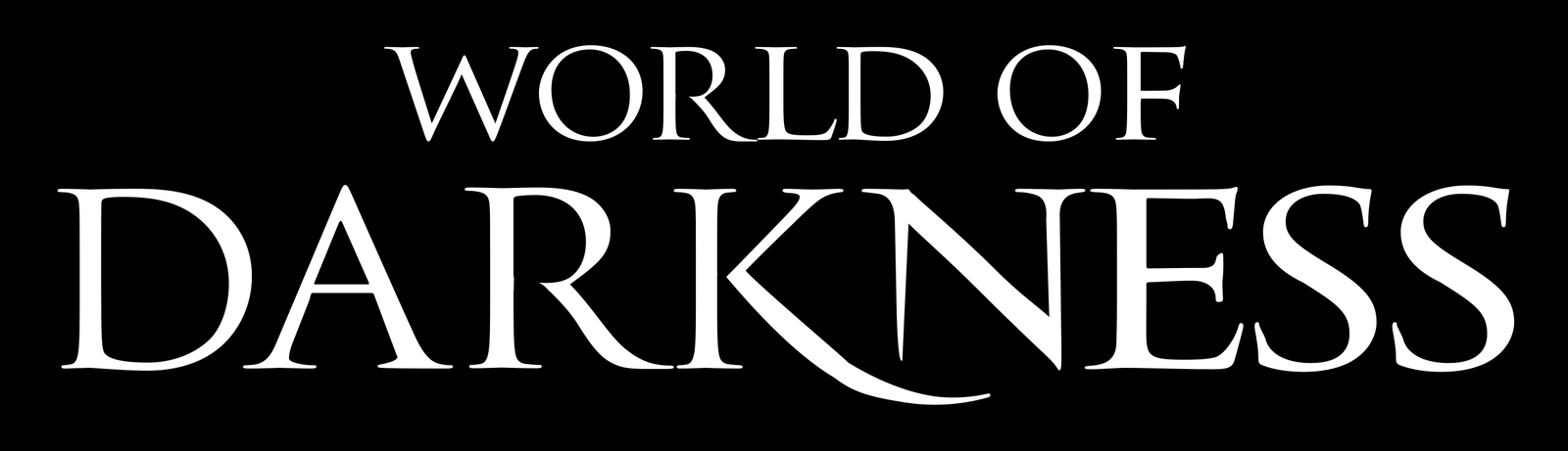 Cover art for A World of Darkness , a werewolf scenario on AI Dungeon