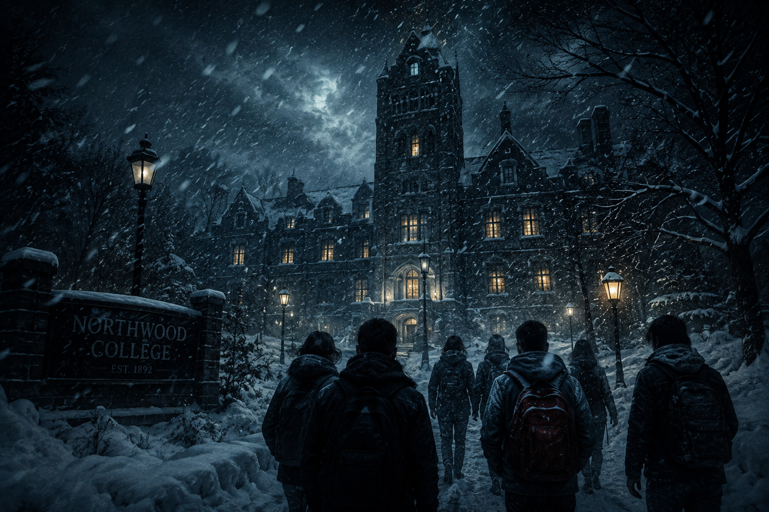 Cover art for Whiteout, a thriller scenario on AI Dungeon