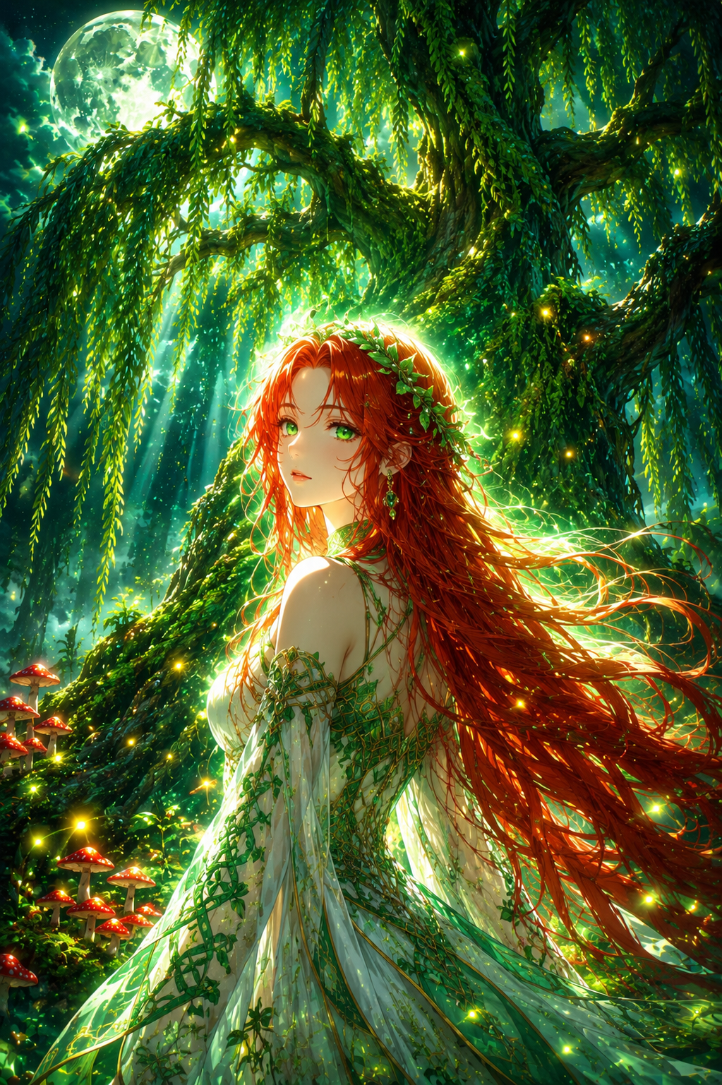 Cover art for The Willow Maid on AI Dungeon