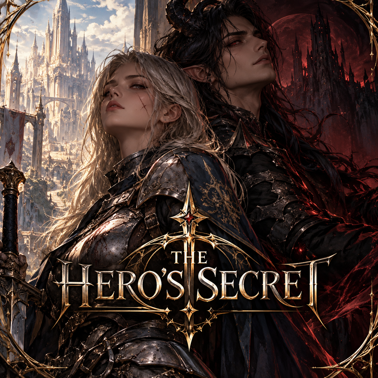 Cover art for I Killed the Demon King… So Why Is He Inside Me?, a fantasy scenario on AI Dungeon