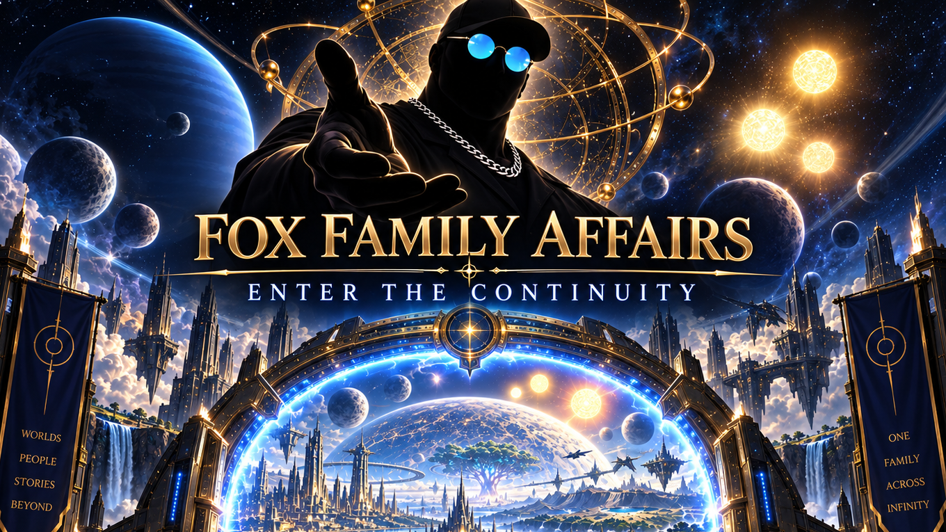 Cover art for Fox Family Affairs: Enter the Continuity (New user Version), a sandbox scenario on AI Dungeon