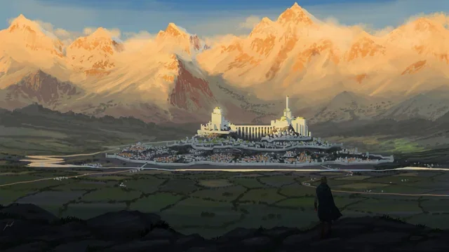 Cover art for The Silmarillion: Tales of the 1st Age, a first age world on Voyage