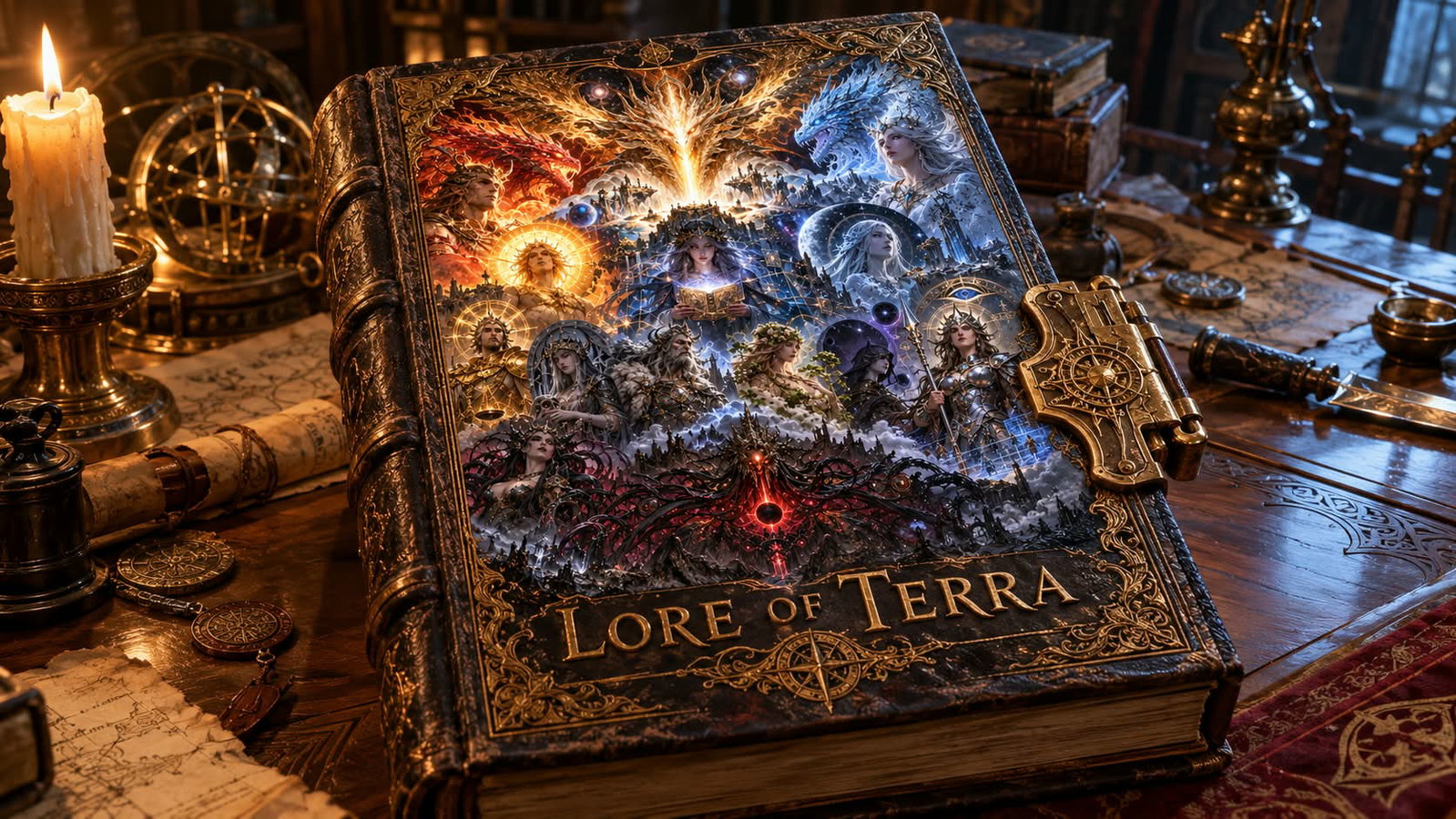 Cover art for The Threefold War 1.0 on Voyage