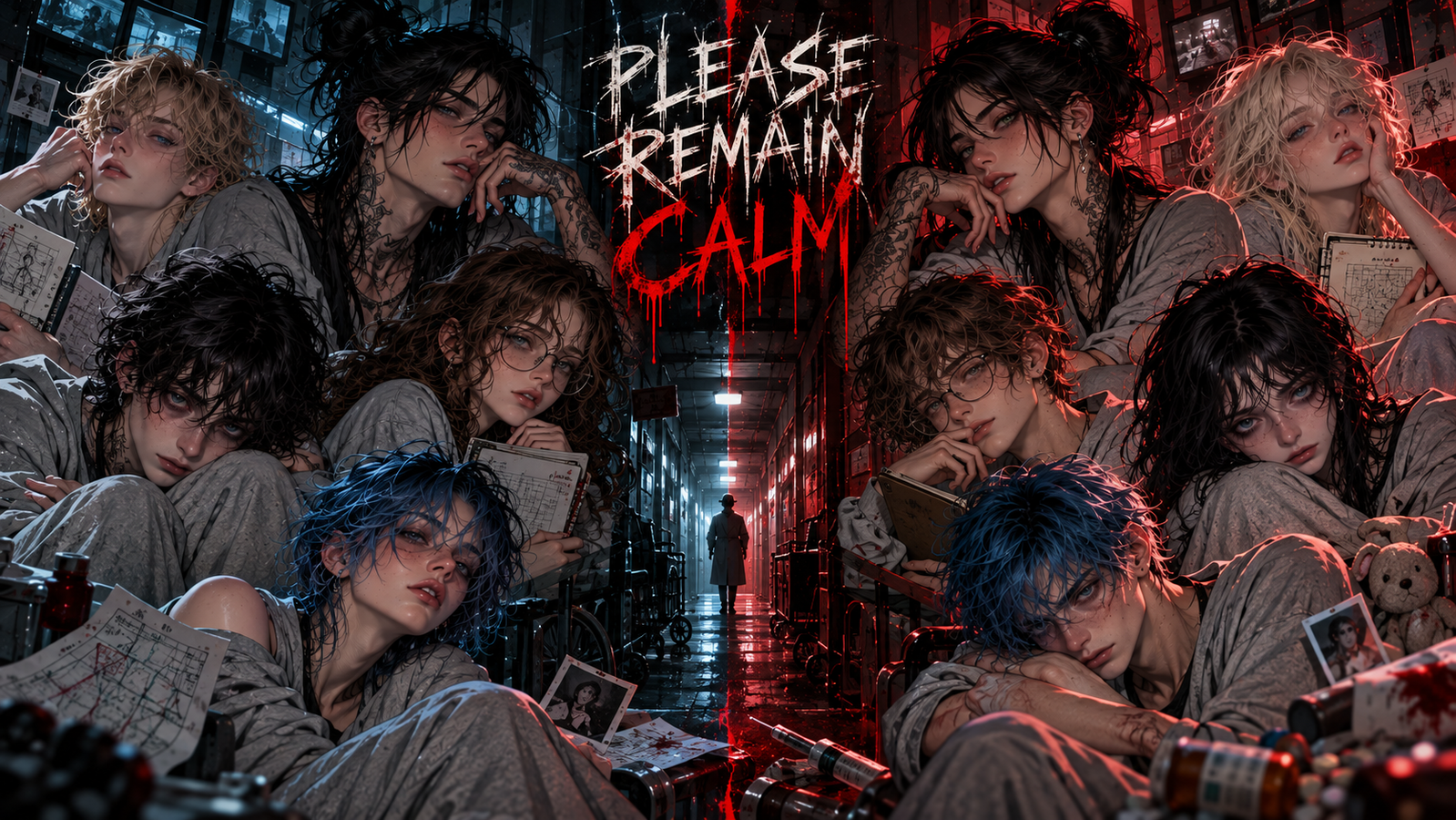 Cover art for Please Remain Calm ðŸŽ, a psychological horror scenario on AI Dungeon