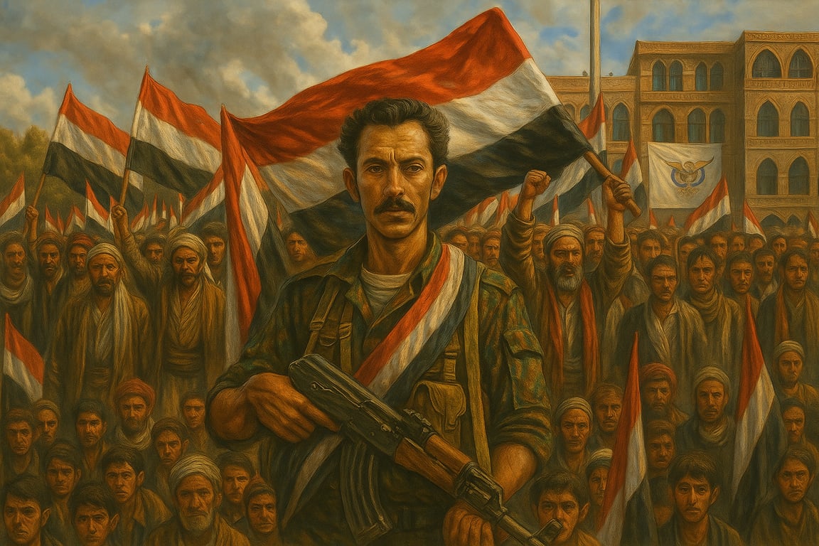 Cover art for Yemeni Civil War, a civil war scenario on AI Dungeon