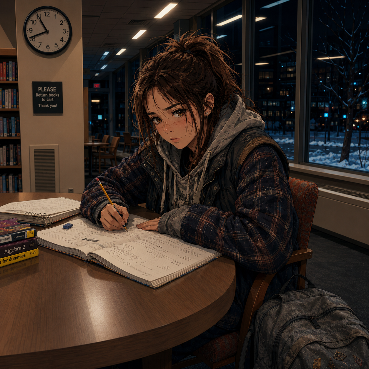Cover art for Five Minutes More, a slice of life scenario on AI Dungeon