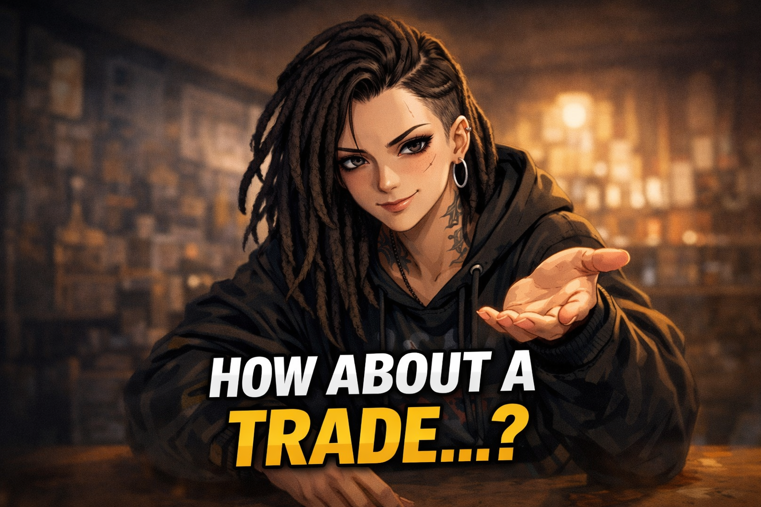 Cover art for Trade ____ for a dime bag, a transaction scenario on AI Dungeon