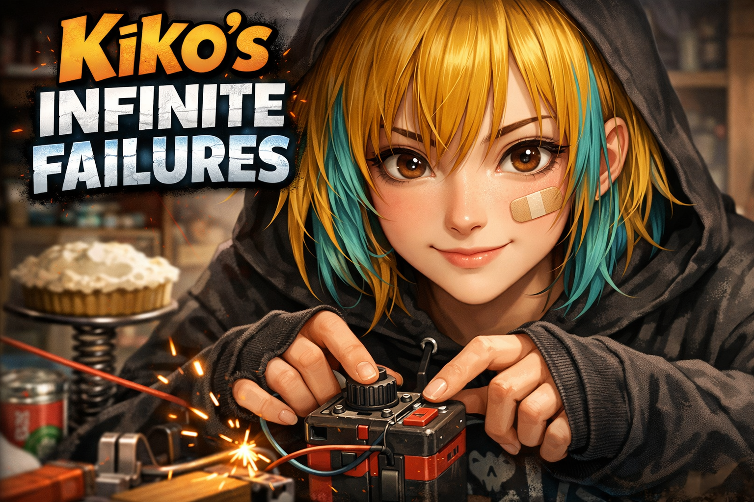Cover art for Choose The Prank: Kiko's Infinite Failures, a comedy scenario on AI Dungeon
