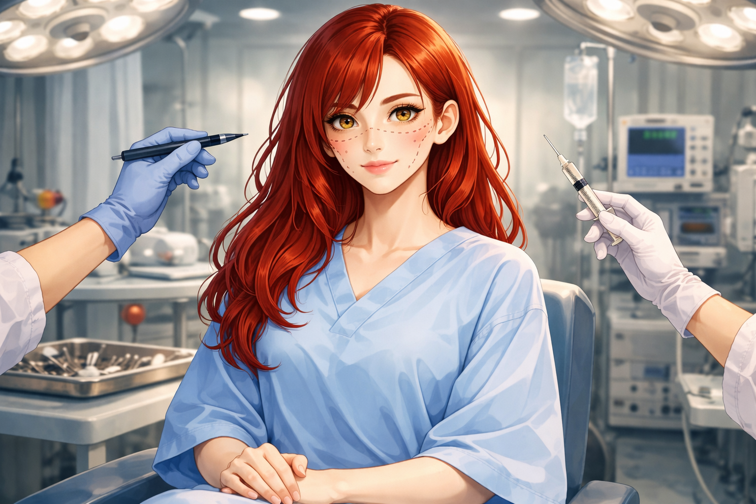 Cover art for Under the Knife: Sandbox, a slice of life scenario on AI Dungeon
