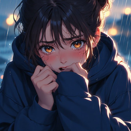 Cover art for A World Drowned in Rain, a tragedy scenario on AI Dungeon