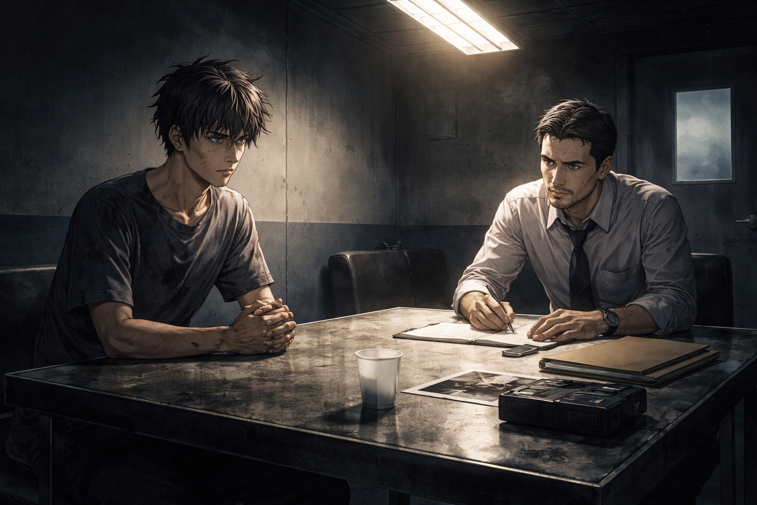 Cover art for The Witness, a psychological scenario on AI Dungeon