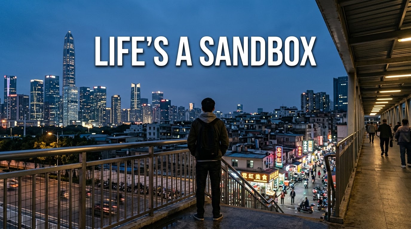 Cover art for Life's a Sandbox, a sandbox world on Voyage