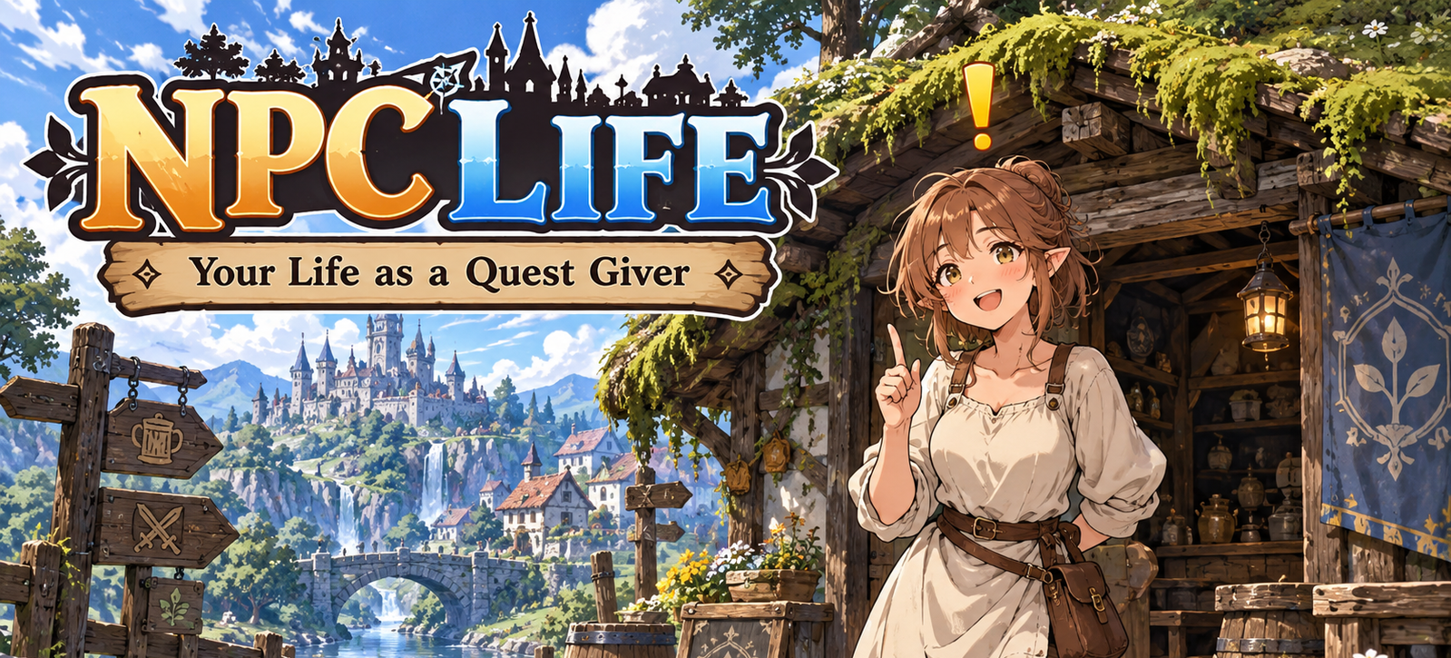Cover art for NPC Life (Quest Giver), a npc scenario on AI Dungeon