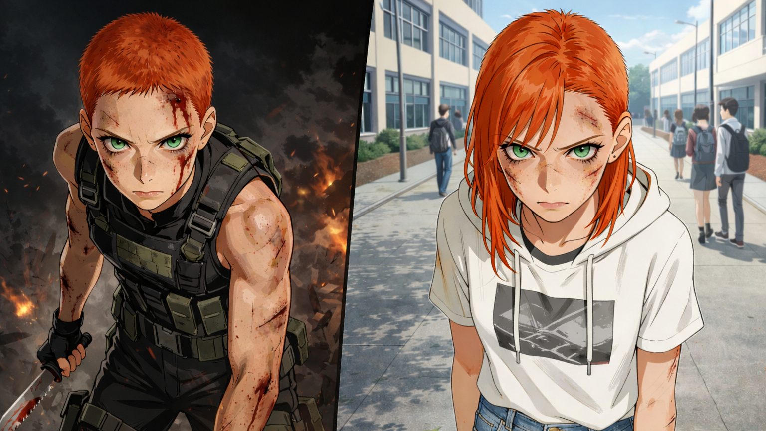 Cover art for The 'Soldier' Comes Home, a trauma scenario on AI Dungeon