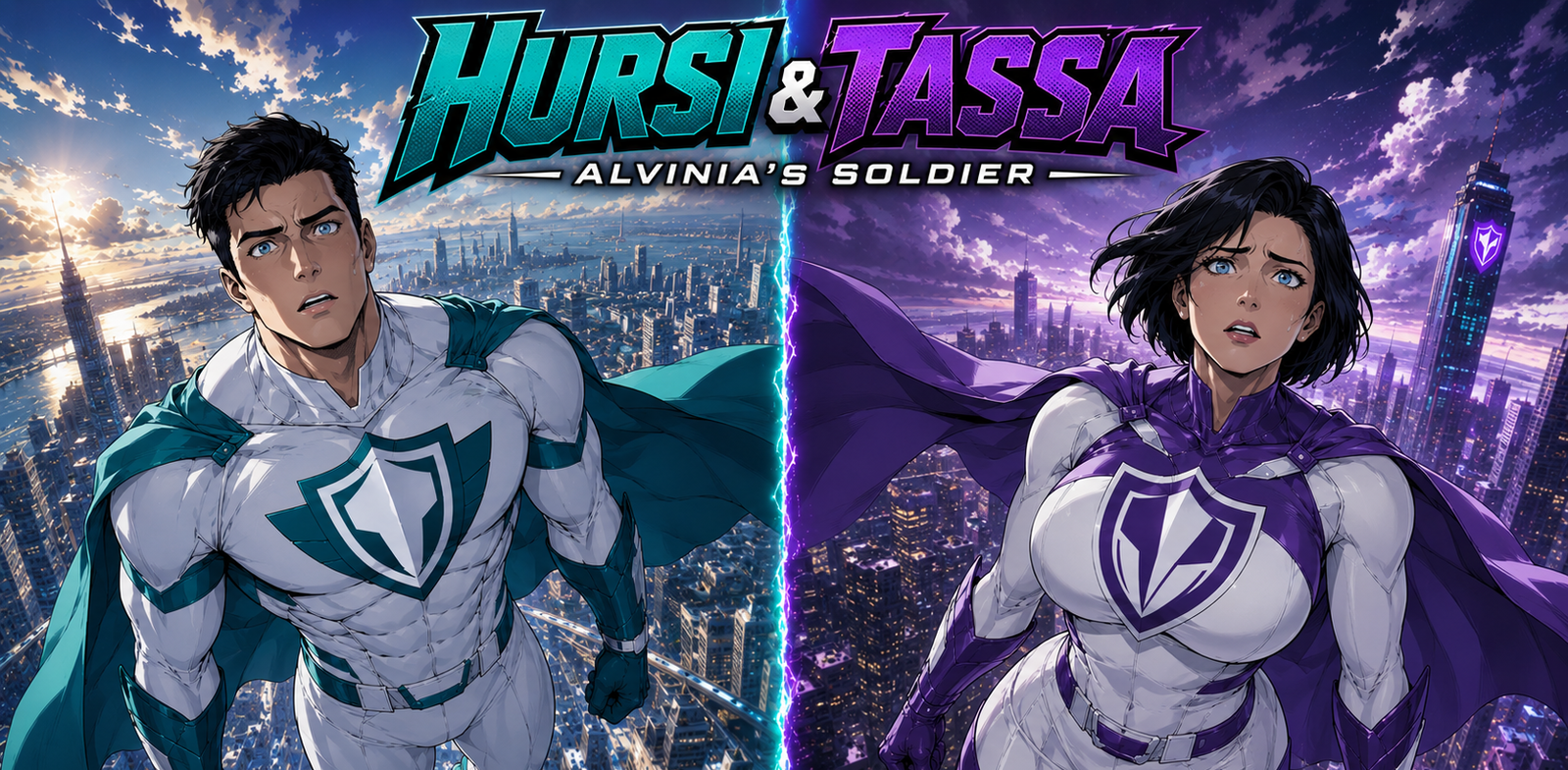 Cover art for Hursi & Tassa (Alvinia's Soldier), a super scenario on AI Dungeon