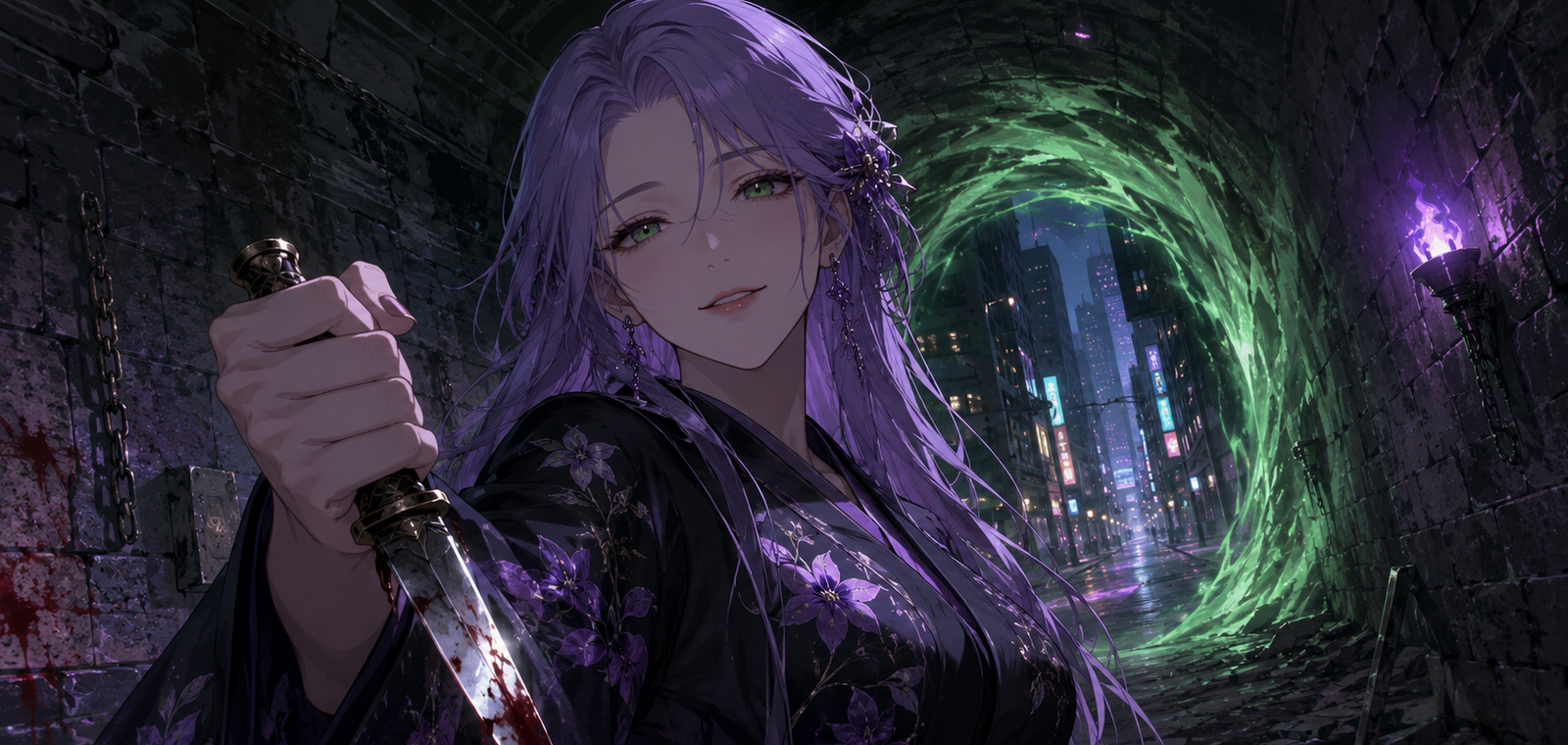 Cover art for Violeta (The Awakening), a betrayal scenario on AI Dungeon