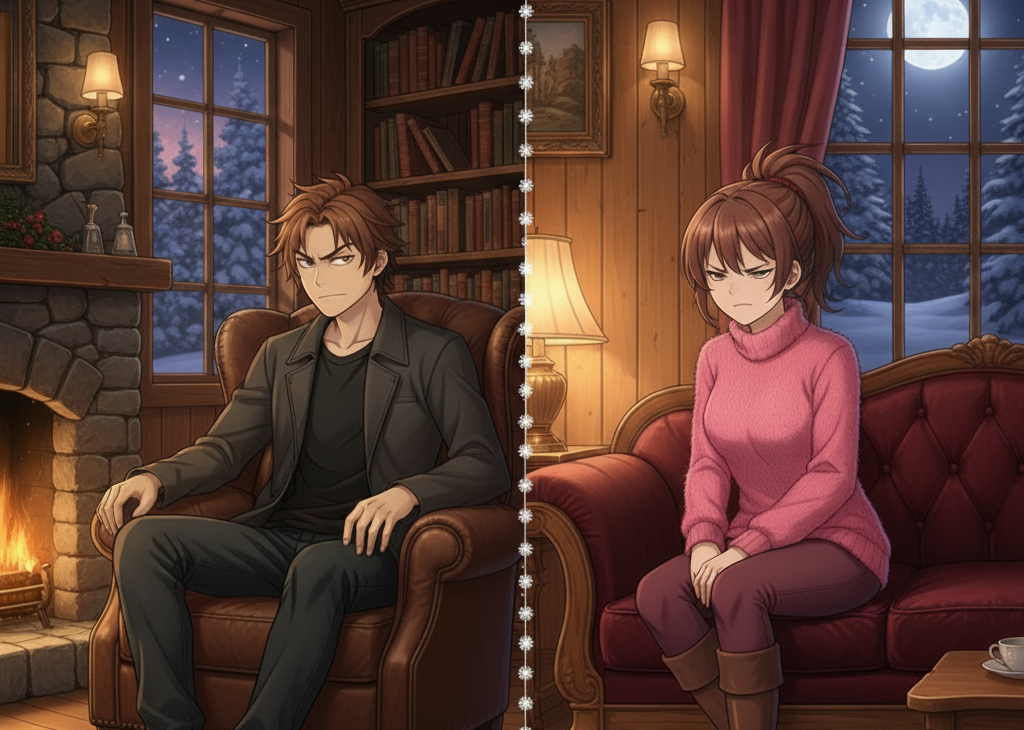 Cover art for Stranded With Your Ex, an exes scenario on AI Dungeon