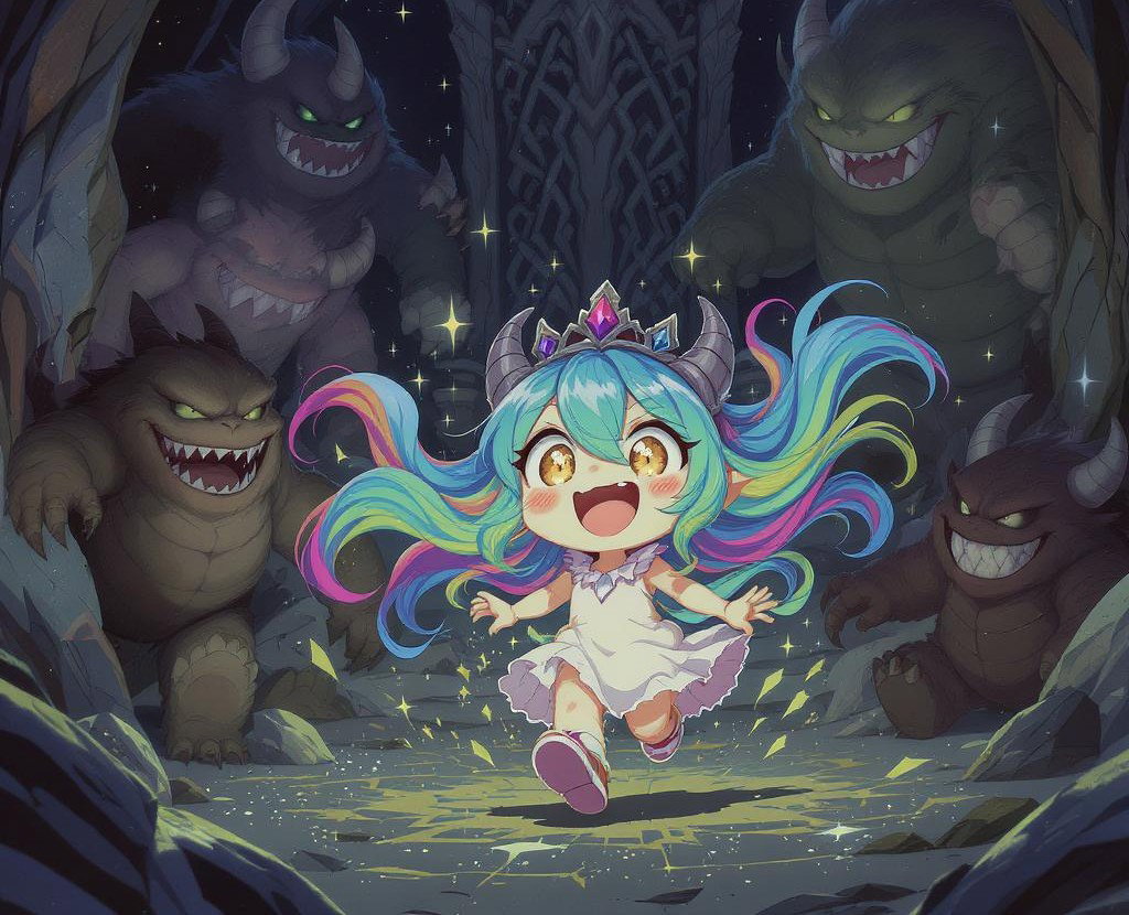 Cover art for The 'Feared' Monster Ruler, a monster scenario on AI Dungeon
