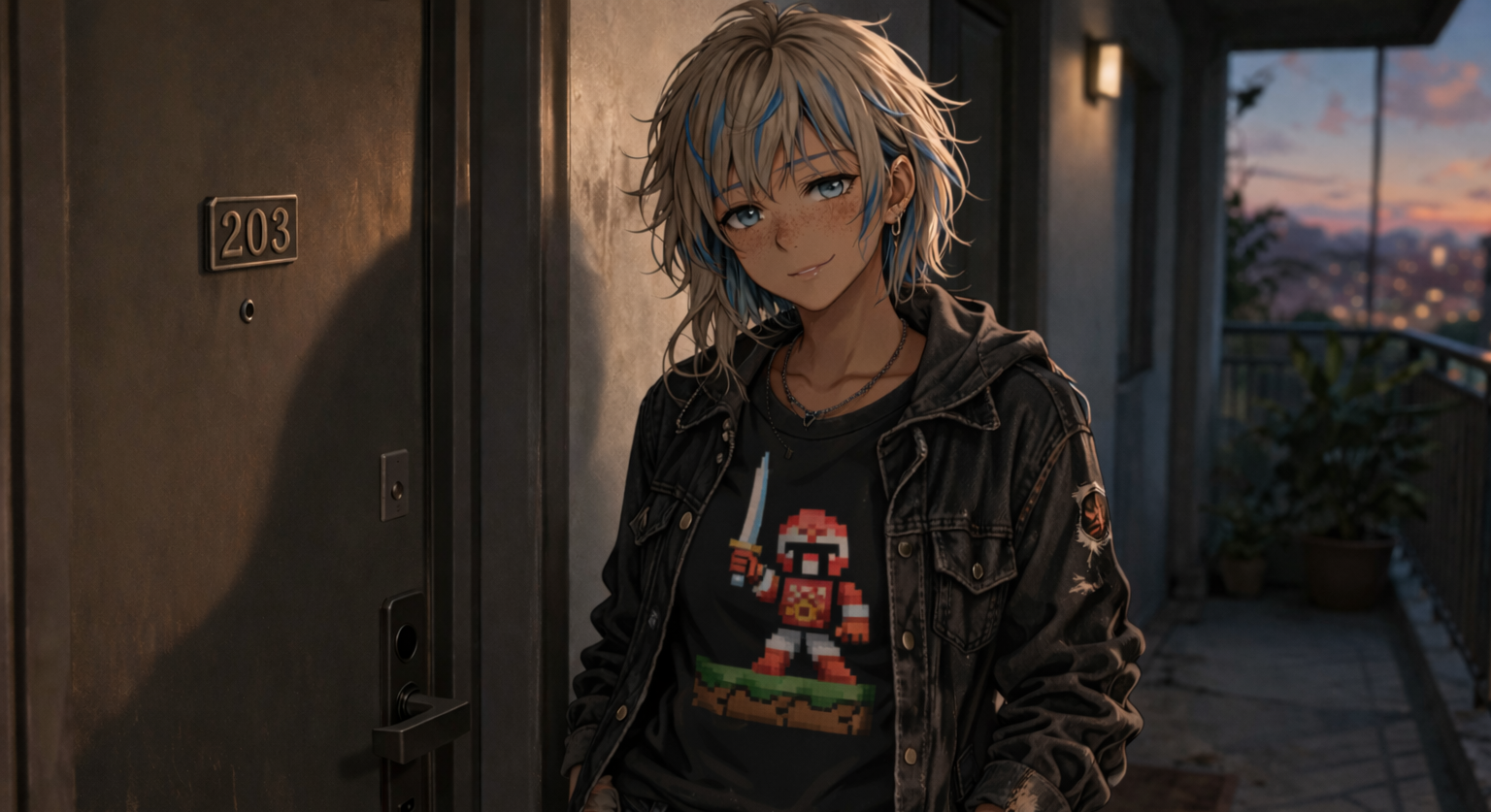 Cover art for Farah Miles (The Cheater's Little Sister), a cheater scenario on AI Dungeon