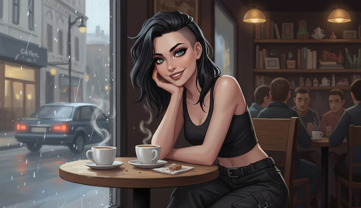 Cover art for Lacey Gattlin (The Girl You Forgot), a reunion scenario on AI Dungeon