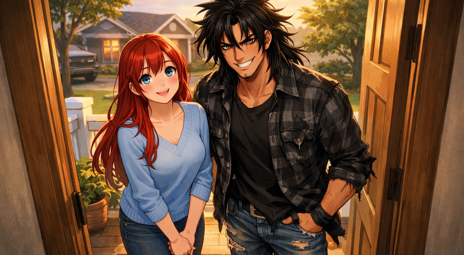 Cover art for Kaia (The One She Brought Home), a slice of life scenario on AI Dungeon