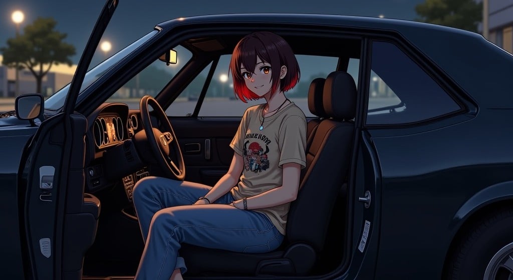 Cover art for Rory Mayfaire (Spontaneous Road Trip), a slice of life scenario on AI Dungeon