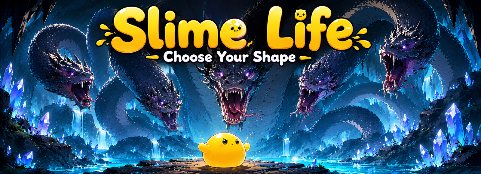 Cover art for Slime Life (Choose Your Shape), a slime scenario on AI Dungeon
