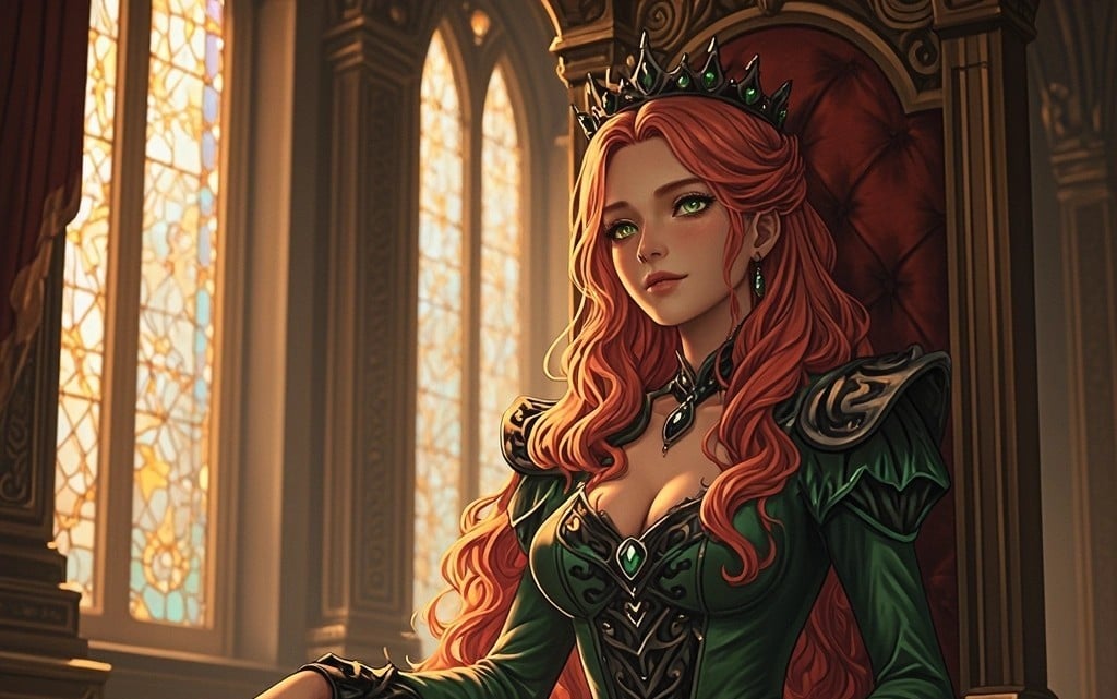 Cover art for Princess Cassidia (Dreams of Death), a rescue scenario on AI Dungeon