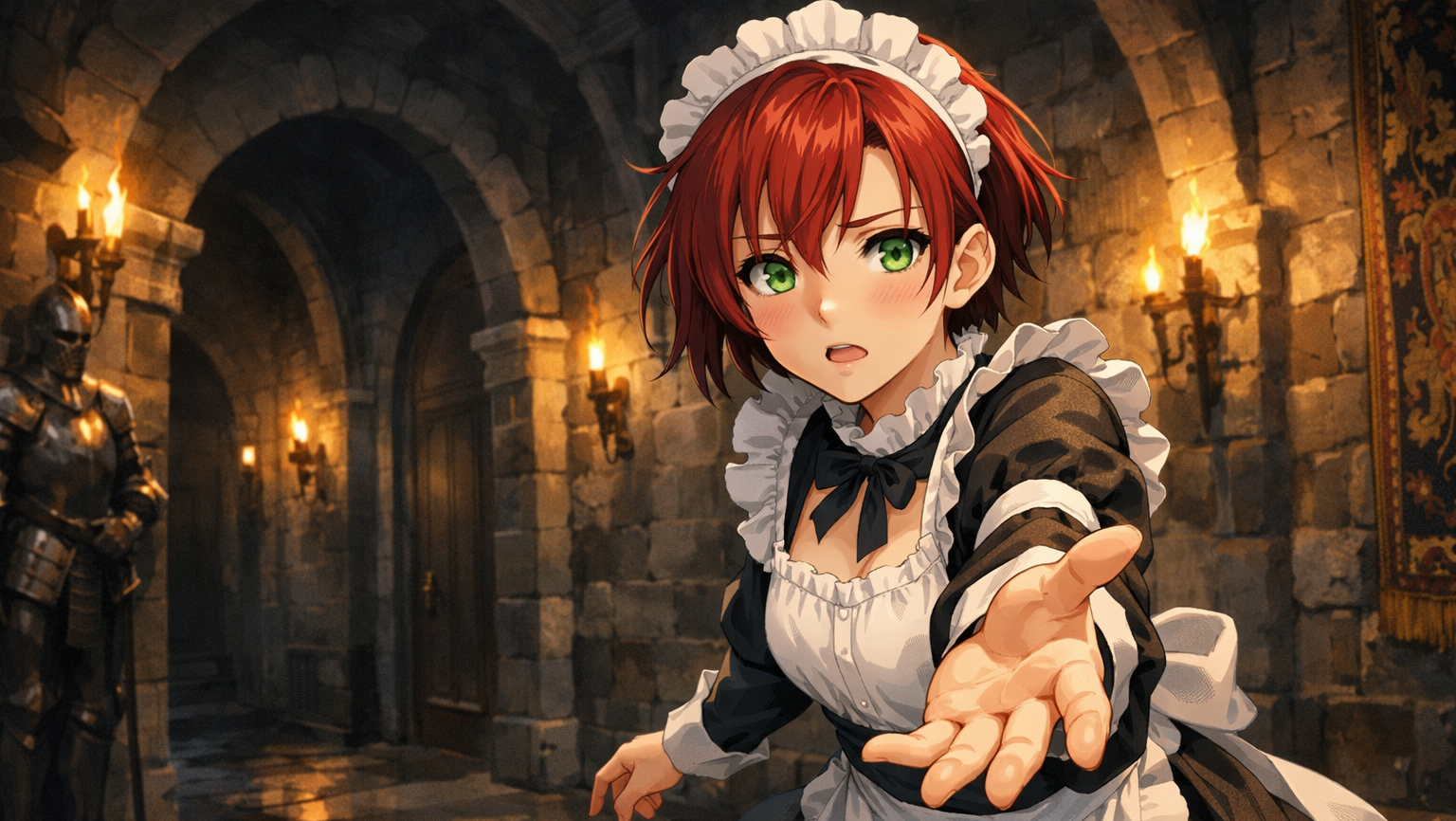 Cover art for Calypso Brait (Saved by a Servant 2), a royalty scenario on AI Dungeon