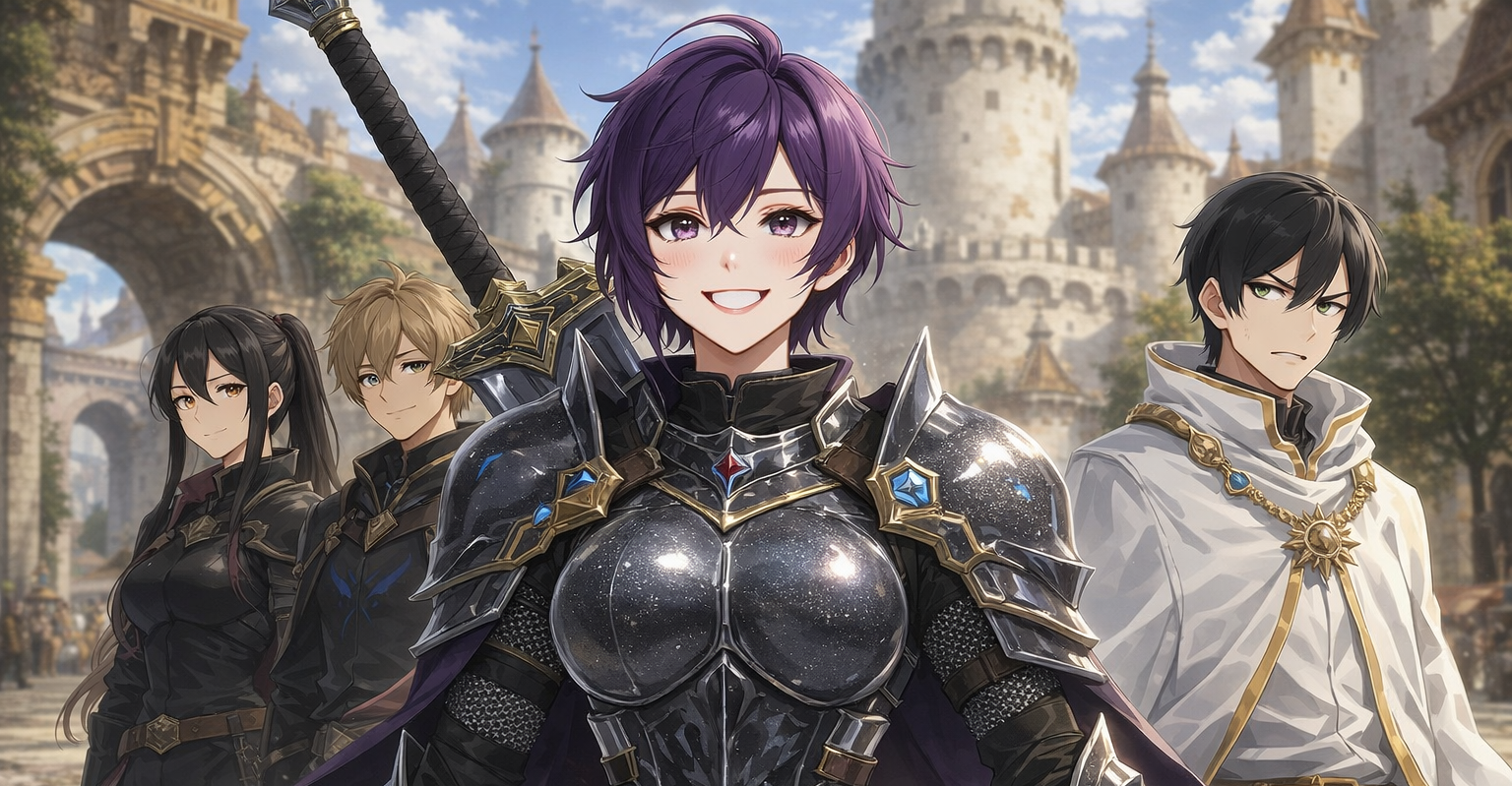 Cover art for Amelia Kanton (The Saint Hates You), a hero scenario on AI Dungeon