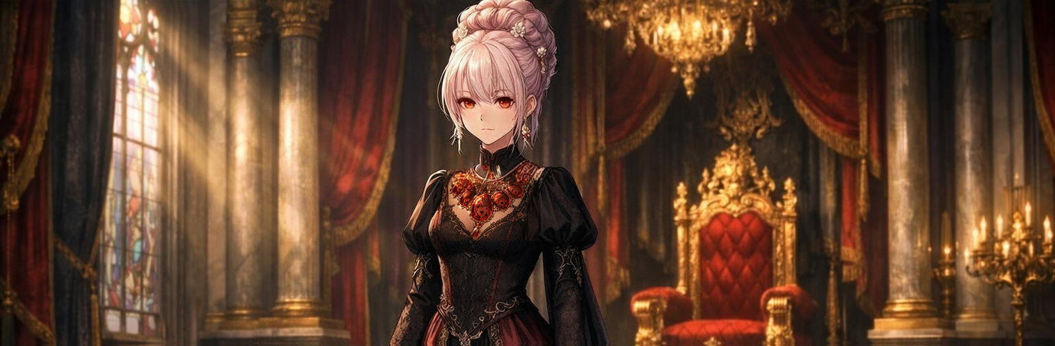 Cover art for Nesta Rose (Not Herself), a royalty scenario on AI Dungeon