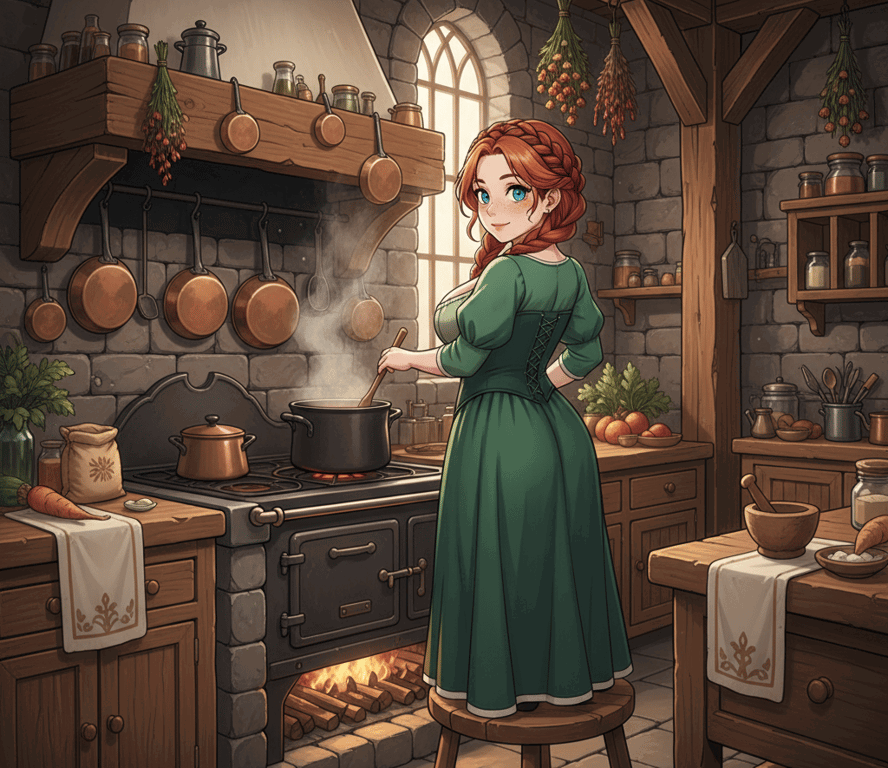 Cover art for Runa (A Compliment Worth Forever), a dwarven scenario on AI Dungeon