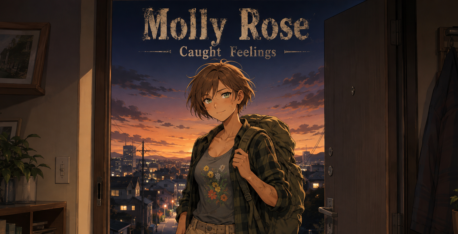 Cover art for Molly Rose (Caught Feelings), a crush scenario on AI Dungeon