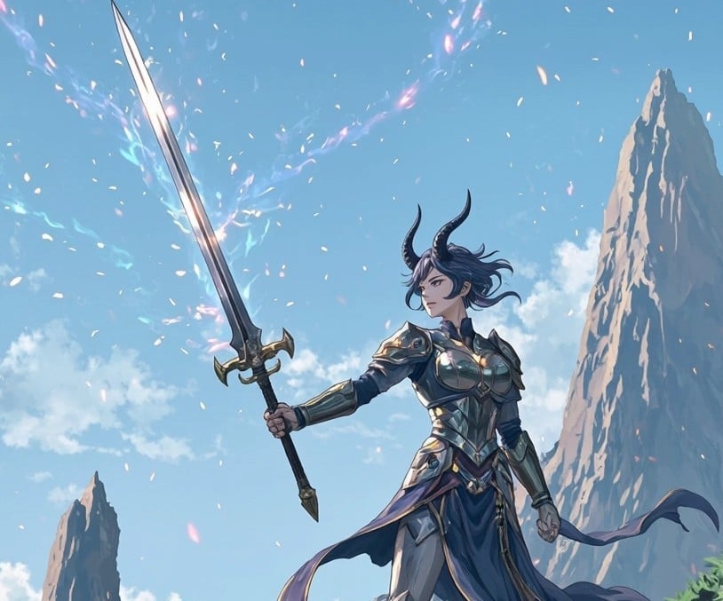 Cover art for A Blade's Life, an adventure scenario on AI Dungeon