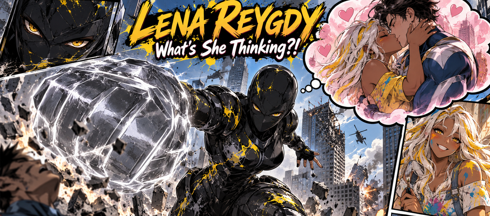 Cover art for Lena Reygdy (What's She Thinking?!), a super scenario on AI Dungeon