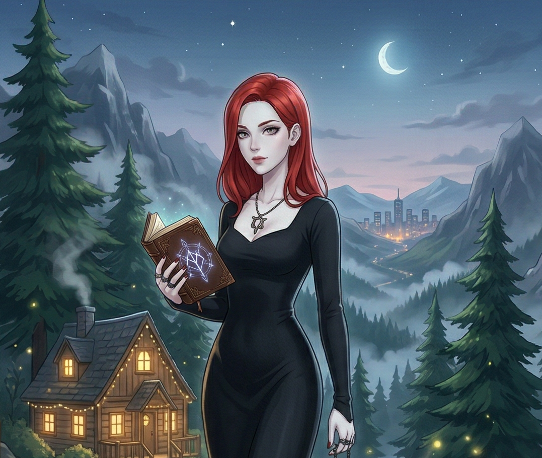 Cover art for Weekend With a Witch, a slice of life scenario on AI Dungeon